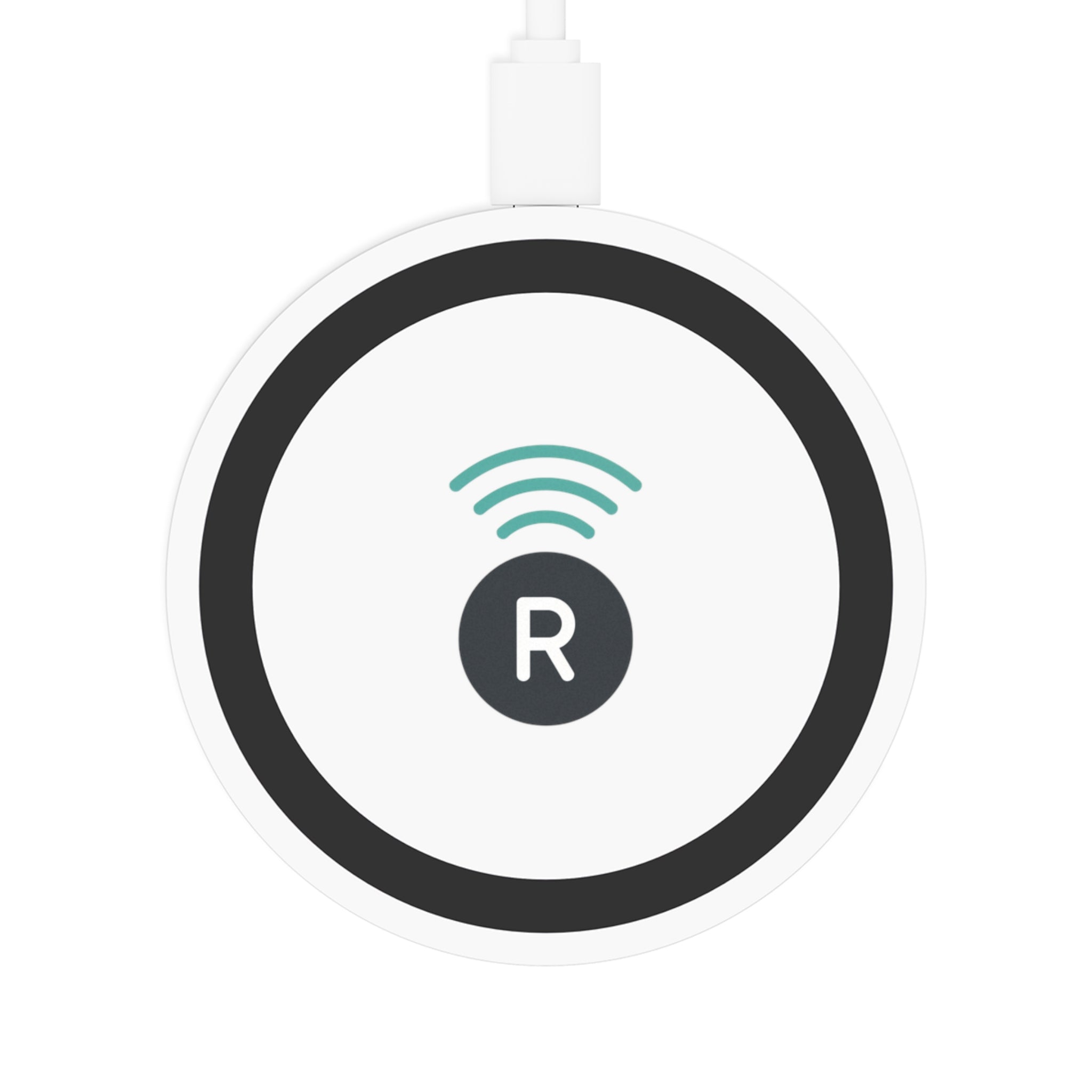 Wireless Charging Pad — Compact Quake Qi Charger with Signal Icon - Raytolfas Store