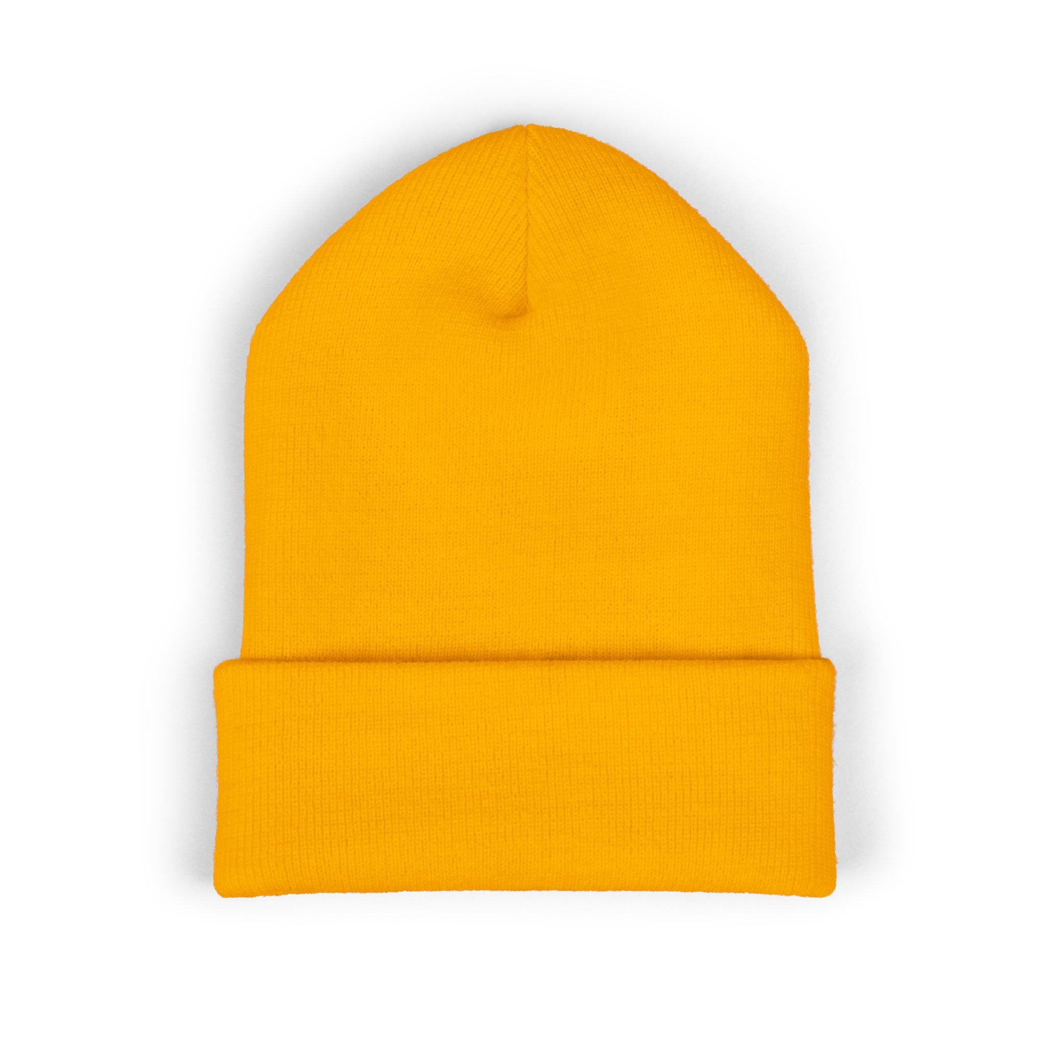 Embroidered 'RAYTOLFAS' Classic Cuffed Beanie – Minimal Knit Winter Hat - Raytolfas Store